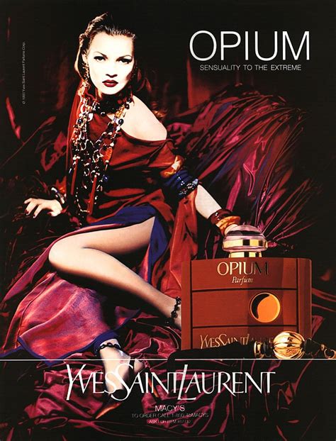 yves saint laurent opium sher sensibility sensuality kate moss|opium eau de parfum reviews.